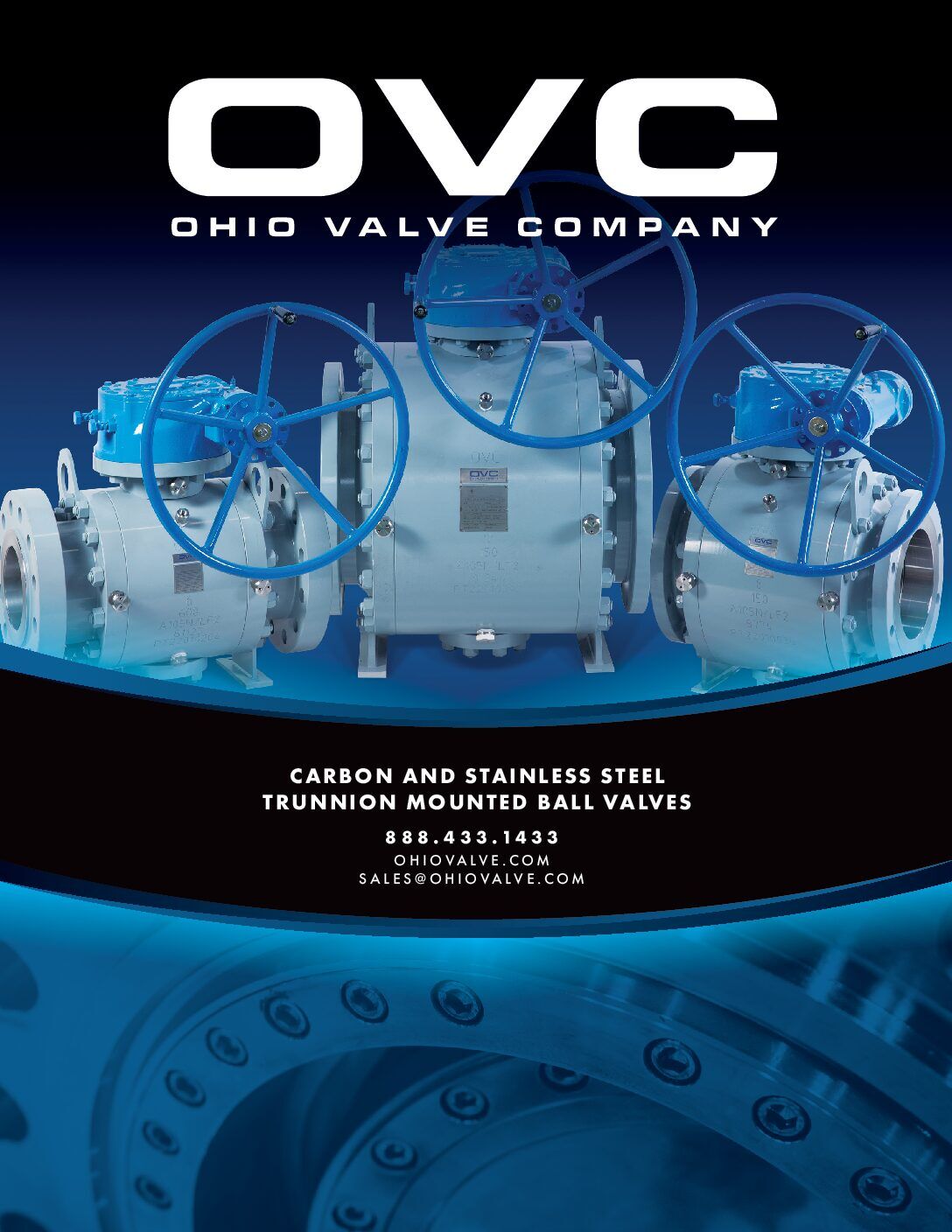 OVC Trunnion Ball Valve Brochure OVC Trunnion Mounted Ball Valve Catalog